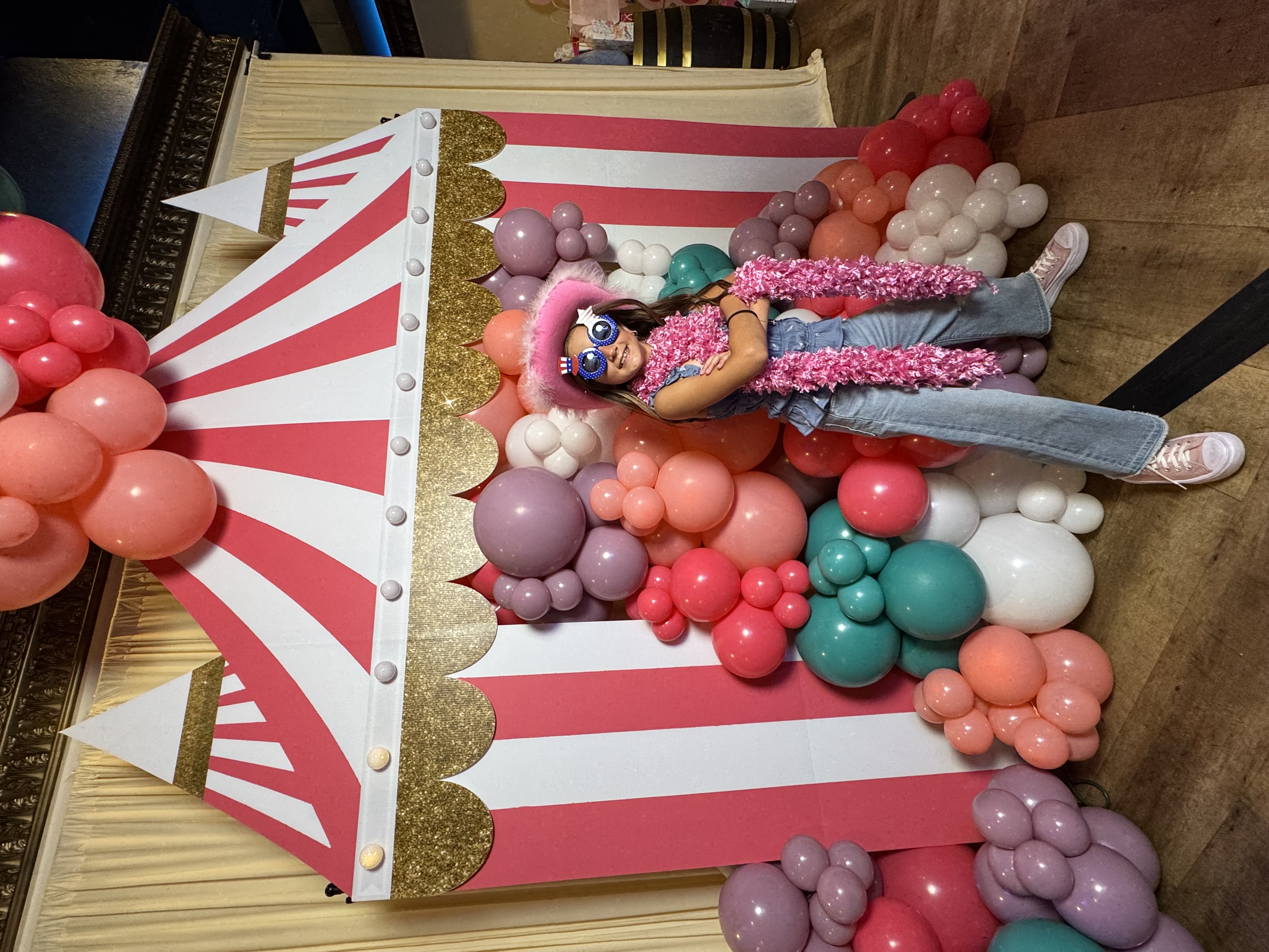 Colorful private birthday celebration