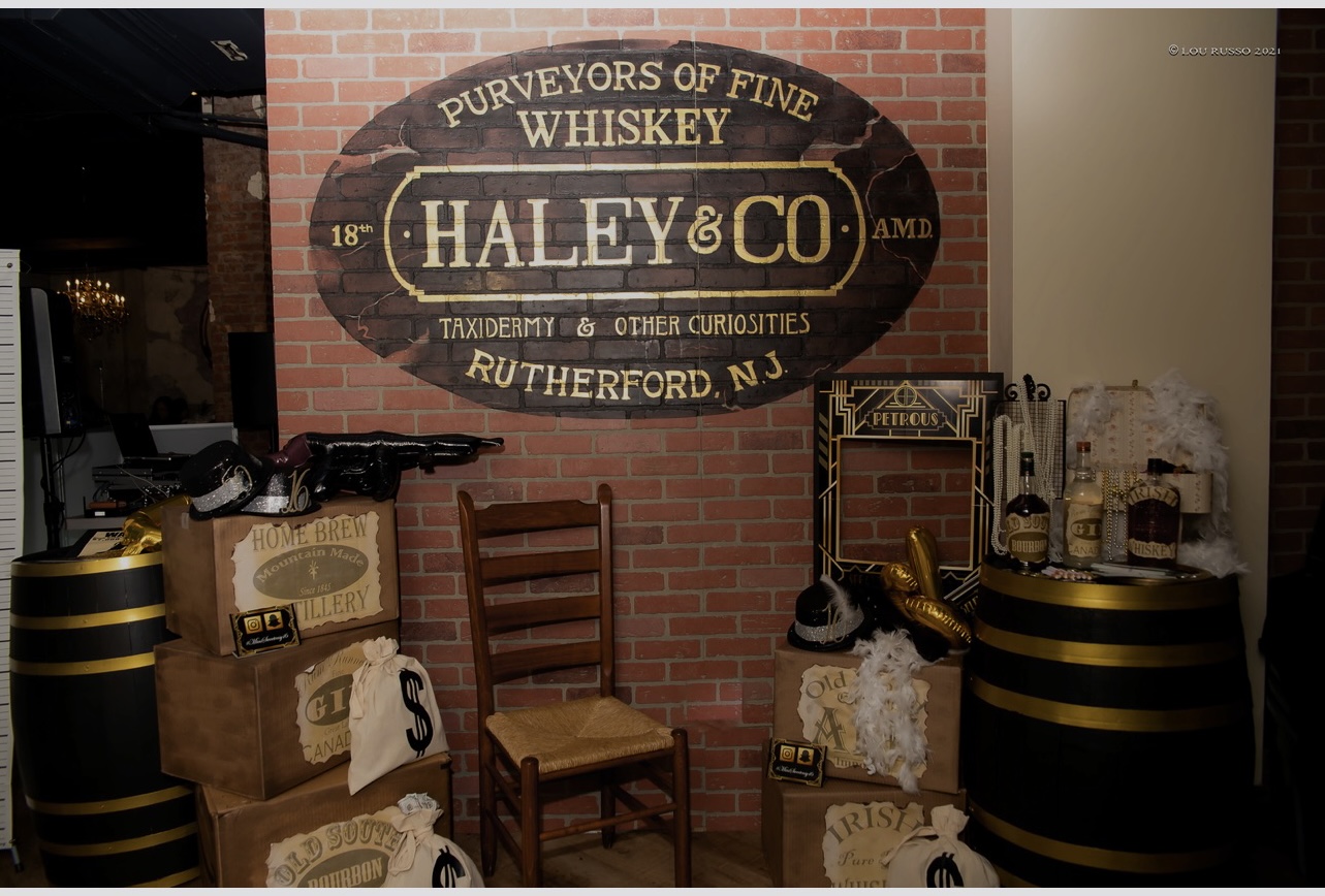 Speakeasy themed event design
